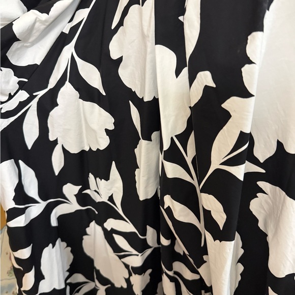 Kate Spade Black and White Floral Womens Dress - Picture 3 of 3
